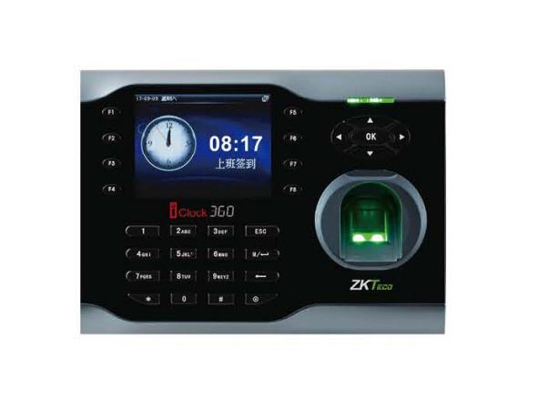 洛阳iclock360  3.5英寸指纹考勤终端